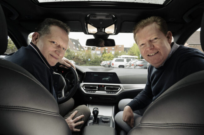 Carpoolers Mario en Dirk ©Filip Erkens Carpoolers Mario en Dirk ©Filip Erkens